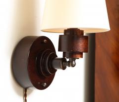 AERO Turned Mahogany Sconce - 2421700