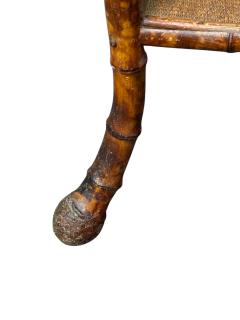 AESTHETIC MOVEMENT BAMBOO WICKER FITTED SEWING STANDS - 4694327