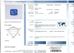 AGL Certified 10 10 Carat No Heat Ceylon Cornflower Blue Sapphire Diamond Ring - 3746890