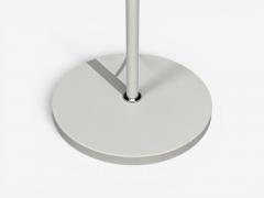 AH Belysing Floor Lamp White Lacquered Metal Red Fabric Sweden 2000s - 4582939