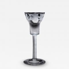 AIR TWIST ENGRAVED WITH JACOBITE FLOWERS - 3789305