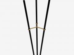 AJH Swedish Modern Adjustable Floor Lamp Metal Brass Sweden 1950s - 4453576