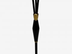 AJH Swedish Modern Adjustable Floor Lamp Metal Brass Sweden 1950s - 4453578