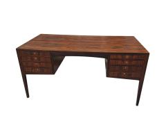 ALF HANSEN EXTRAORDINARY MID CENTURY DANISH MODERN EXOTIC ROSEWOOD DESK BY ALF HANSEN - 4646089
