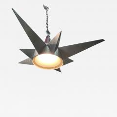 ALUMINUM ART DECO STAR CHANDELIER - 3154437