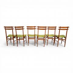 AMMA Set of 6 dining chairs by Amma Torino 1960 - 4741993