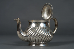 AN ANTIQUE 4 PIECE SILVER PLATED TEA SET BY CHRISTOFLE - 3538019