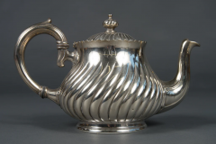 AN ANTIQUE 4 PIECE SILVER PLATED TEA SET BY CHRISTOFLE - 3538032