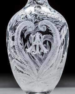 AN EDINBURGH CRYSTAL FINELY ENGRAVED DECANTER - 4290311