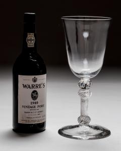 AN EXCEPTIONALLY LARGE COMPOSITE STEM GOBLET - 4250543
