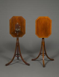 AN EXCEPTIONALLY WELL DRAWN AND FINE PAIR OF OCCASIONAL TABLES - 3526039