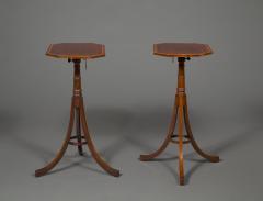 AN EXCEPTIONALLY WELL DRAWN AND FINE PAIR OF OCCASIONAL TABLES - 3526041