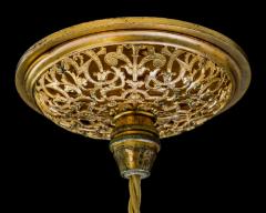 AN EXQUISITE SET OF THREE EDWARDIAN PENDENT LIGHTS - 4455704