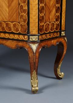 AN EXQUISITE TRANSITIONAL PERIOD TWO DOOR COLLECTION CABINET - 3632164