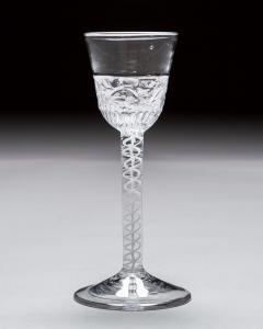 AN EXTREMELY RARE FLORAL MOULDED OPAQUE TWIST - 4461758