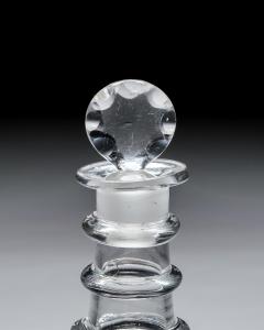 AN IRISH CUT GLASS DECANTER - 4399453