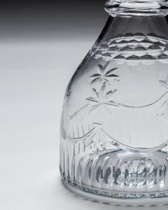 AN IRISH CUT GLASS DECANTER - 4399455