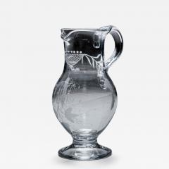 AN IRISH ENGRAVED GEORGIAN JUG - 4400687