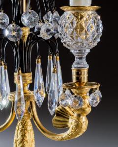 AN ORNATE PAIR OF ORMOLU AND BRONZE REGENCY CANDELABRA - 3787341