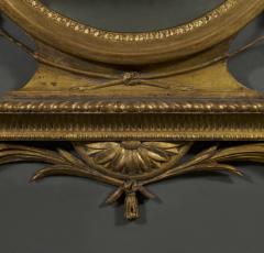 AN UNUSUAL GEORGE III GILTWOOD AND COMPOSITION CONVEX MIRROR - 3434657