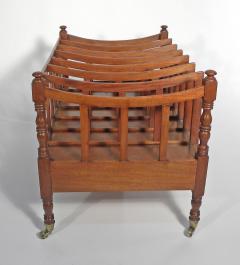 AN UNUSUAL LATE REGENCY MAHOGANY CANTERBURY - 2130088