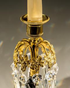 AN UNUSUAL PAIR OF GILT BRONZE MILITARY FIGURE CANDLESTICKS - 3787980
