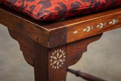 ANGLO INDIAN BONE INLAID AND CANED SIDE AND ARM CHAIRS - 2875829