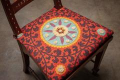 ANGLO INDIAN BONE INLAID AND CANED SIDE AND ARM CHAIRS - 2875860