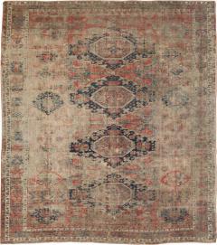 ANTIQUE CENTRAL ASIAN FLATWEAVE SOUMAK ROOM SIZE CARPET - 3023681