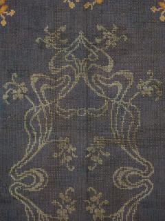 ANTIQUE EUROPEAN DONEGAL GALLERY CARPET - 2395286