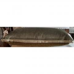 ANTIQUE FRENCH ECCLESIASTICAL METALLIC GOLD EMBROIDERED ON CUSTOM DOWN PILLOW - 797625