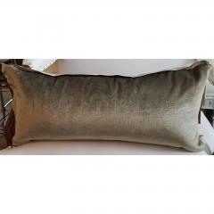 ANTIQUE FRENCH ECCLESIASTICAL METALLIC GOLD EMBROIDERED ON CUSTOM DOWN PILLOW - 797626