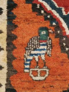 ANTIQUE GABBEH RUG - 2395282