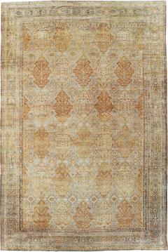 ANTIQUE INDIAN LAHORE CARPET - 2477392