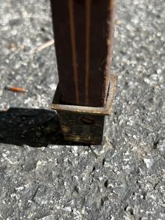 ANTIQUE INLAID ENVELOPE GAME TABLE - 2547438