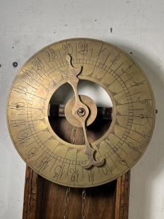 ANTIQUE ITALIAN BRASS AND WOOD WATER CLOCK - 4171753
