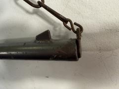 ANTIQUE OAK AND METAL GUN TRADE SIGN - 4320914