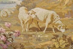 ANTIQUE OPEN ARMCHAIR NEO RENAISSANCE STYLE TAPESTRY UPHOLSTERY - 3317085