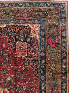 ANTIQUE PERSIAN BAKHTIARI CARPET - 2538436