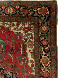 ANTIQUE PERSIAN HERIZ ACCENT RUG - 3221131