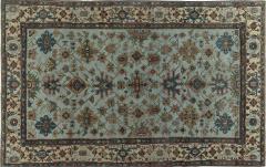 ANTIQUE PERSIAN HERIZ RUG IN BEIGE BLUE BROWN GREEN AND RED - 2207473