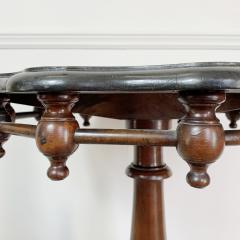 ANTIQUE SWEDISH GYPSY TABLE WITH WALNUT VENEER - 3030742