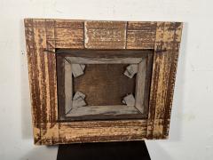 ANTIQUE THREE DOGS ON FOOTSTOOL RUG OIL PAINTING IN ORIGINAL FRAME - 4403965