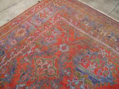 ANTIQUE TURKISH OUSHAK CARPET - 2538459