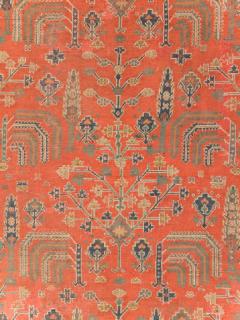 ANTIQUE TURKISH OUSHAK ROOM SIZE CARPET - 2431086