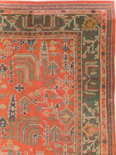 ANTIQUE TURKISH OUSHAK ROOM SIZE CARPET - 2431087