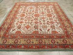 ANTIQUE TURKISH OUSHAK SQUARE ROOM SIZE CARPET - 2352941