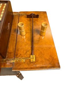 ART DECO BURLWOOD ROULETTE POP UP TABLE - 4405799