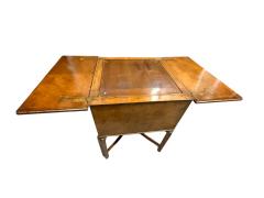 ART DECO BURLWOOD ROULETTE POP UP TABLE - 4405800