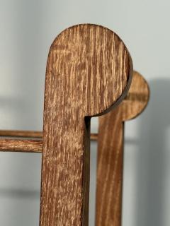 ART DECO CERUSED OAK TWO TIER SIDE TABLES PLANT STANDS - 4271265